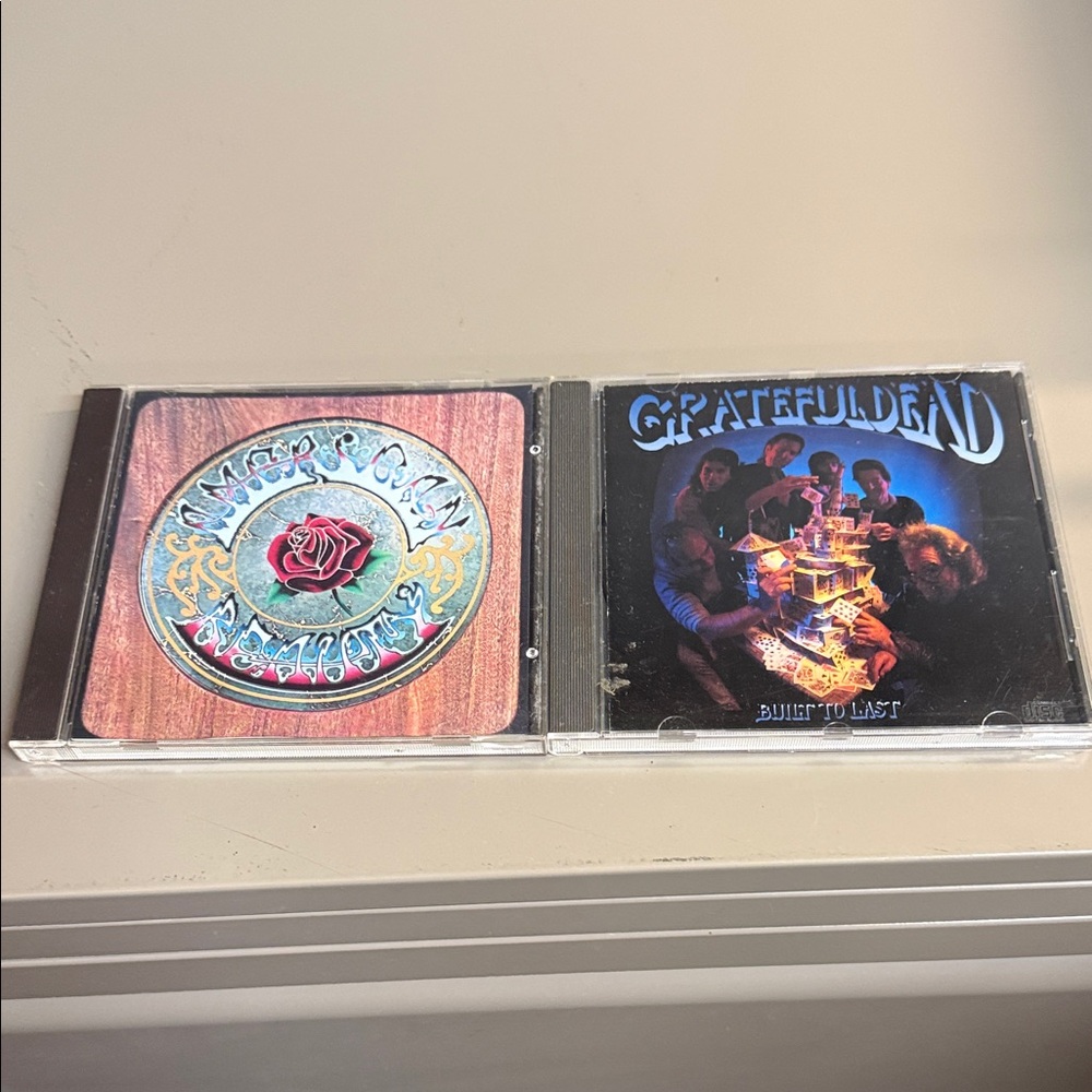 Grateful Dead CD Collection American Beauty and Built To Last